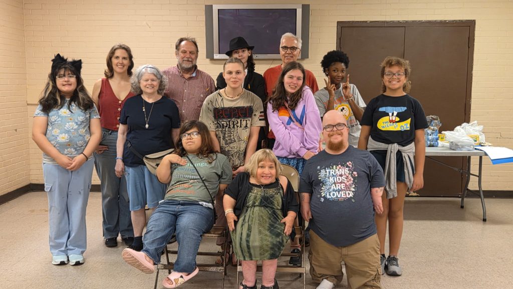 The cast of SSU at the Zoo